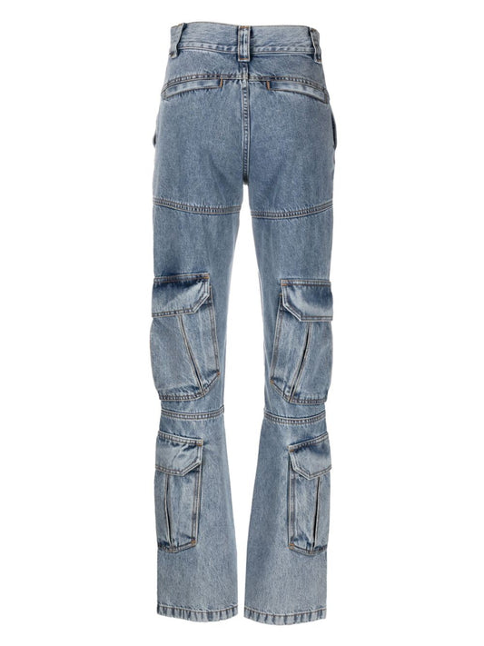 Givenchy Cargo denim cotton jeans