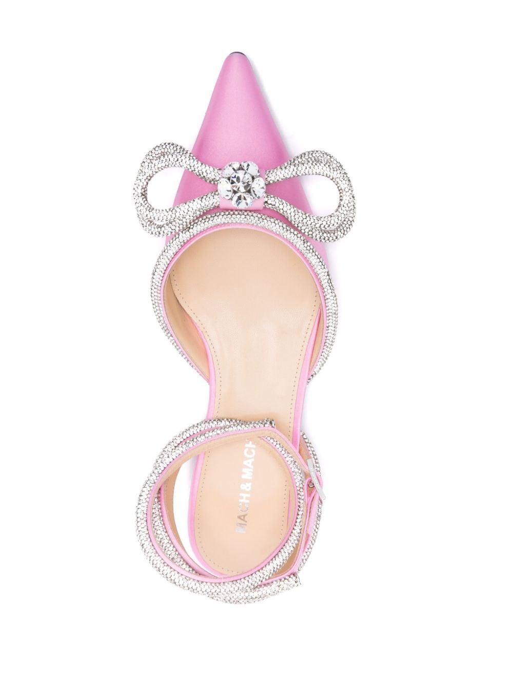 Mach & Mach PRE Mach & Mach PRE Double Bow Satin Flats