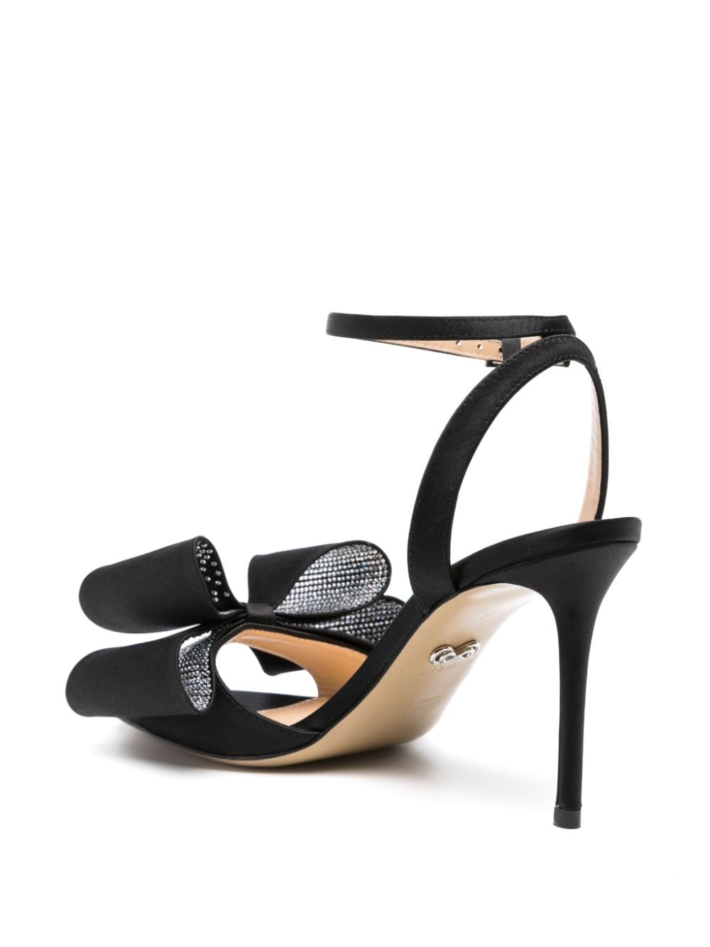 Mach & Mach PRE Mach & Mach PRE Le Cadeau'' Round Toe Satin Sandals