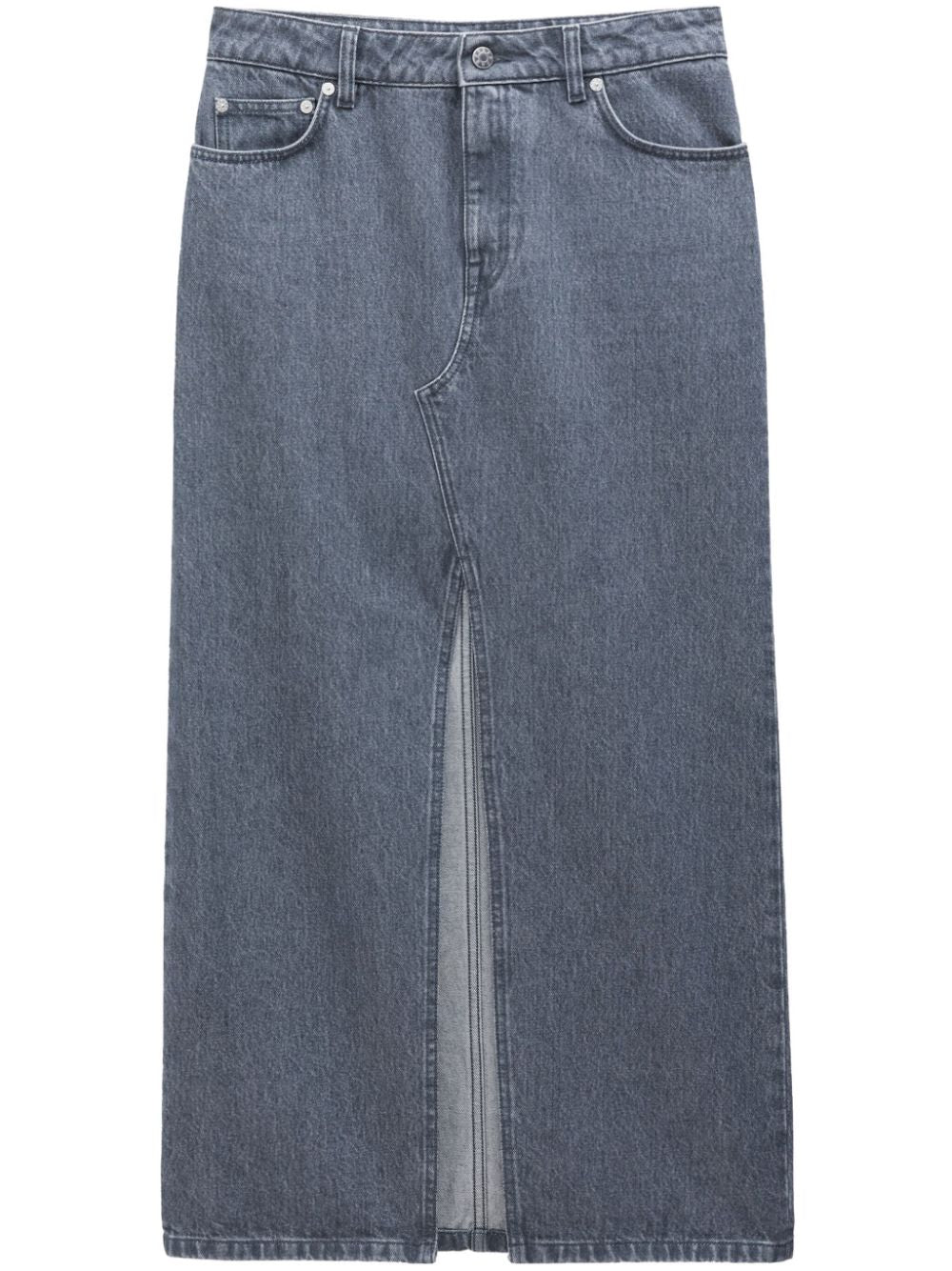 Filippa K Filippa K Conscious Criteria page Slit denim long skirt