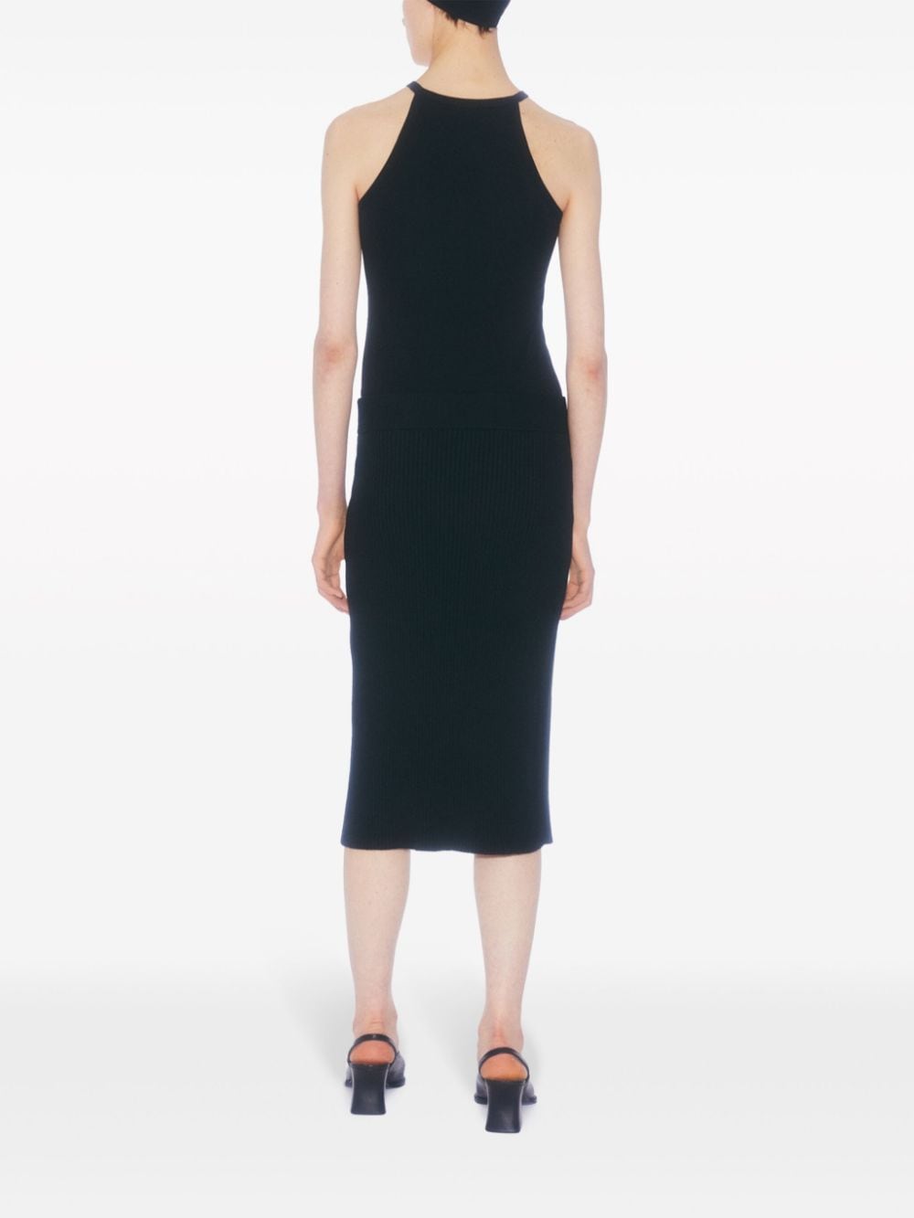 Filippa K Filippa K Conscious Criteria page Cable knit asymmetrical skirt