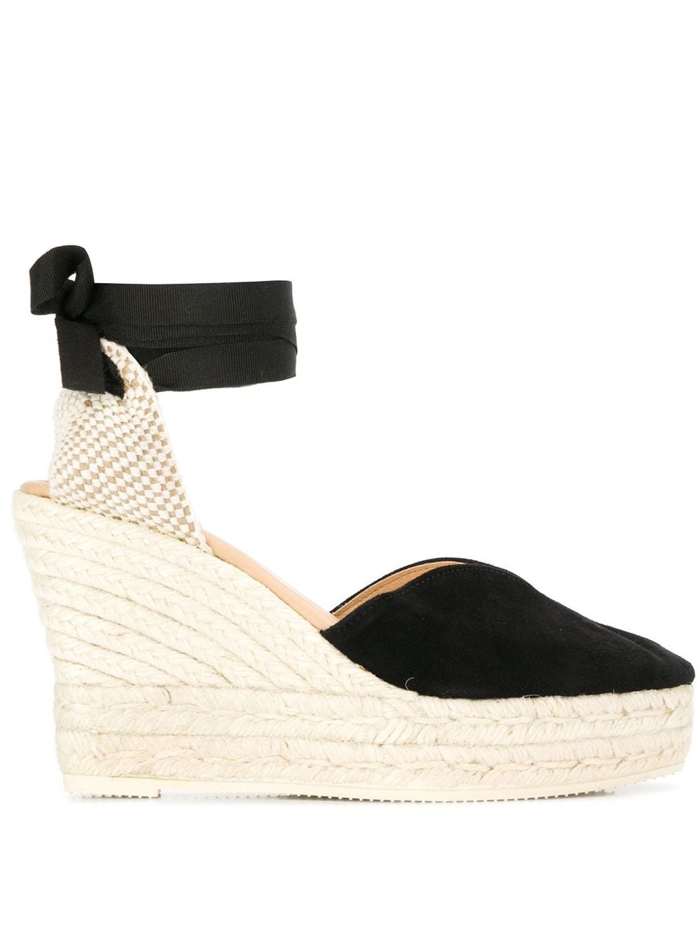 Manebí Manebí Manebi Hamptons Suede Heart-Shaped Wedge Espadrilles
