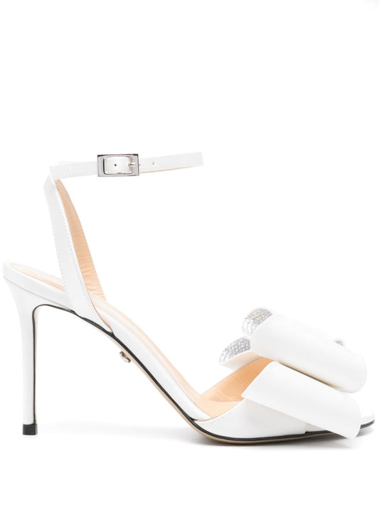 Mach & Mach PRE Mach & Mach PRE Le Cadeau'' Round Toe Satin Sandals