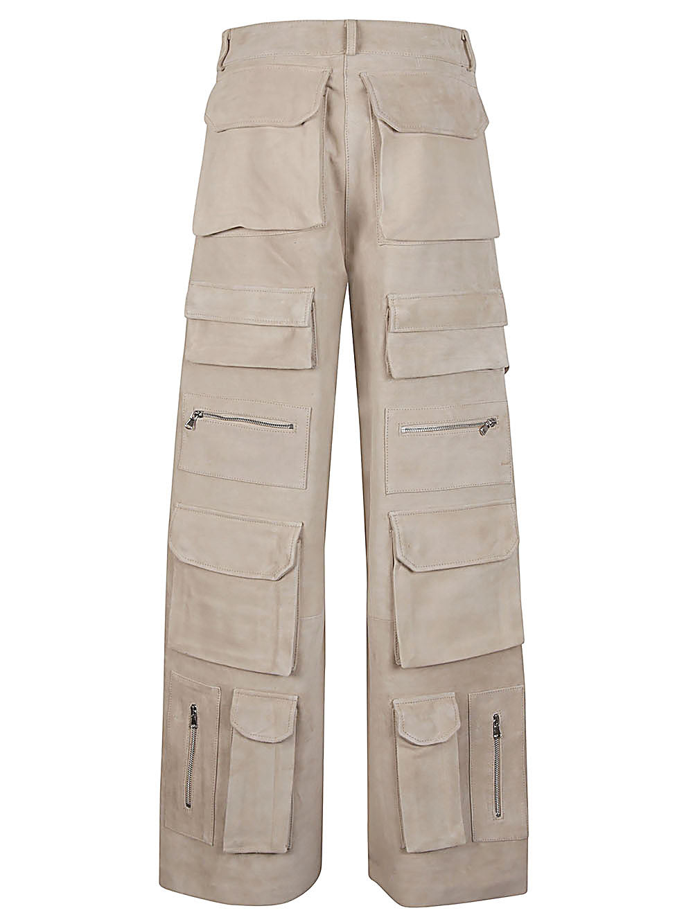 Fermas.Club Fermas.Club Suede cargo trousers
