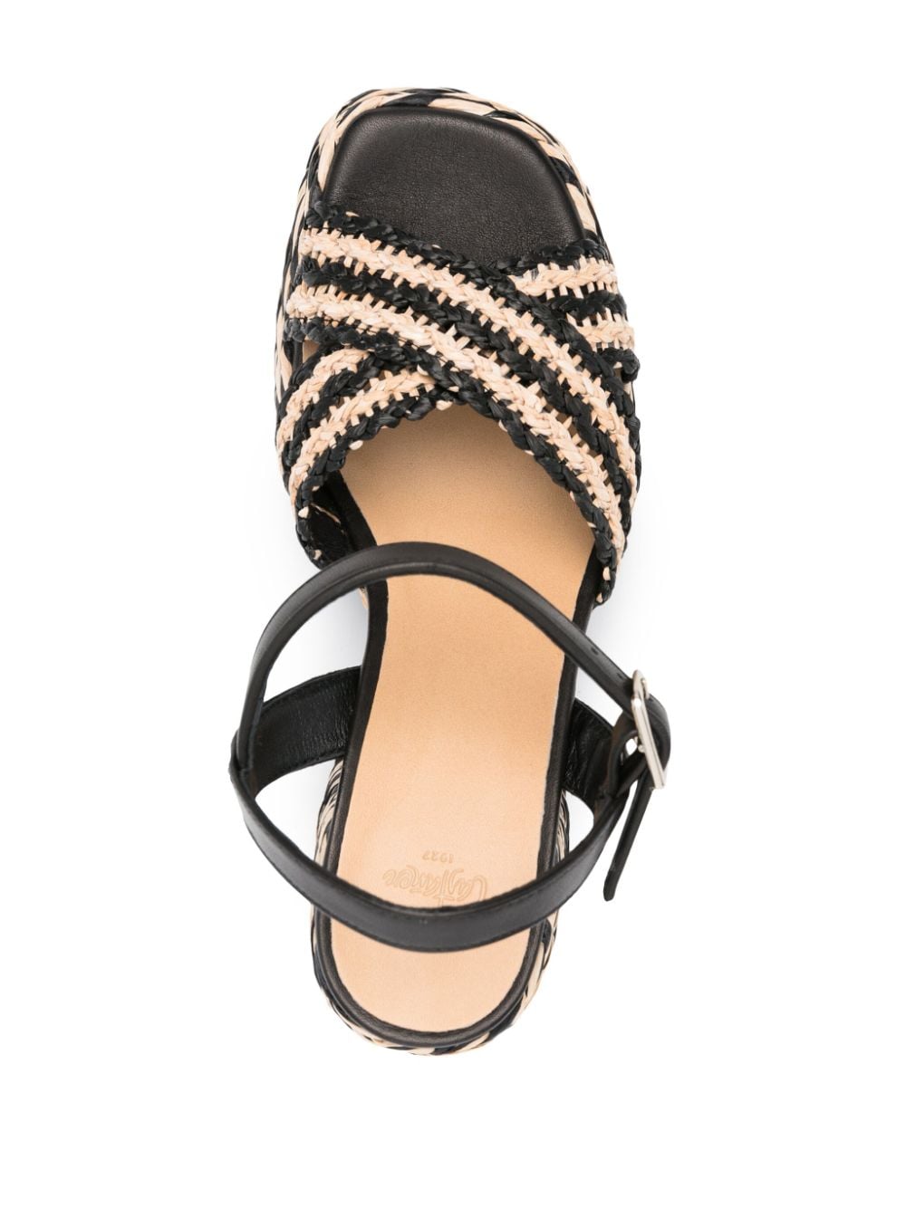 Castañer Castañer Vicen Raffia Heel Sandals