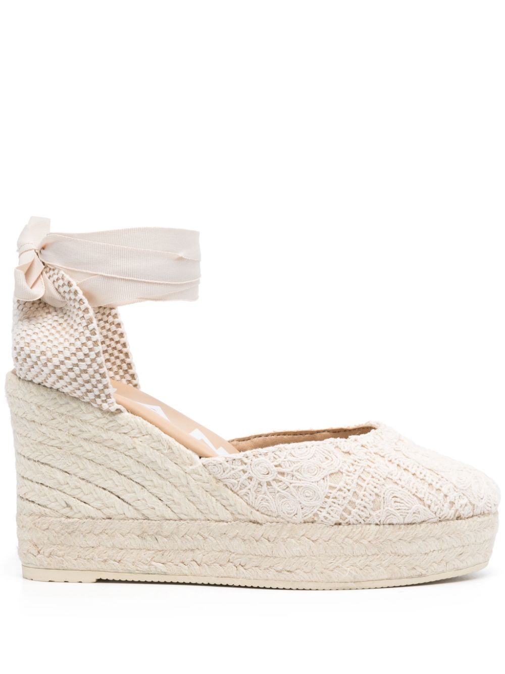 Manebí Manebí Manebi Yucatán Crochet Wedge Espadrilles