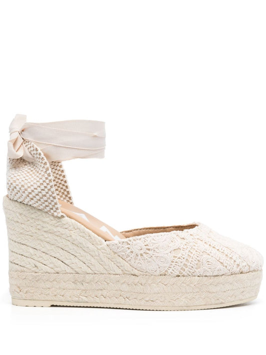 Manebí Manebí Manebi Yucatán Crochet Wedge Espadrilles