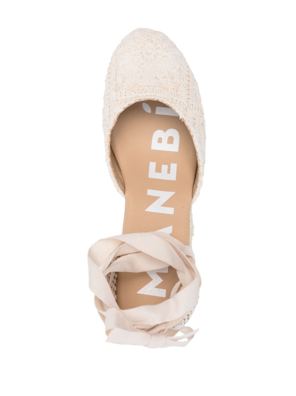Manebí Manebí Manebi Yucatán Crochet Wedge Espadrilles