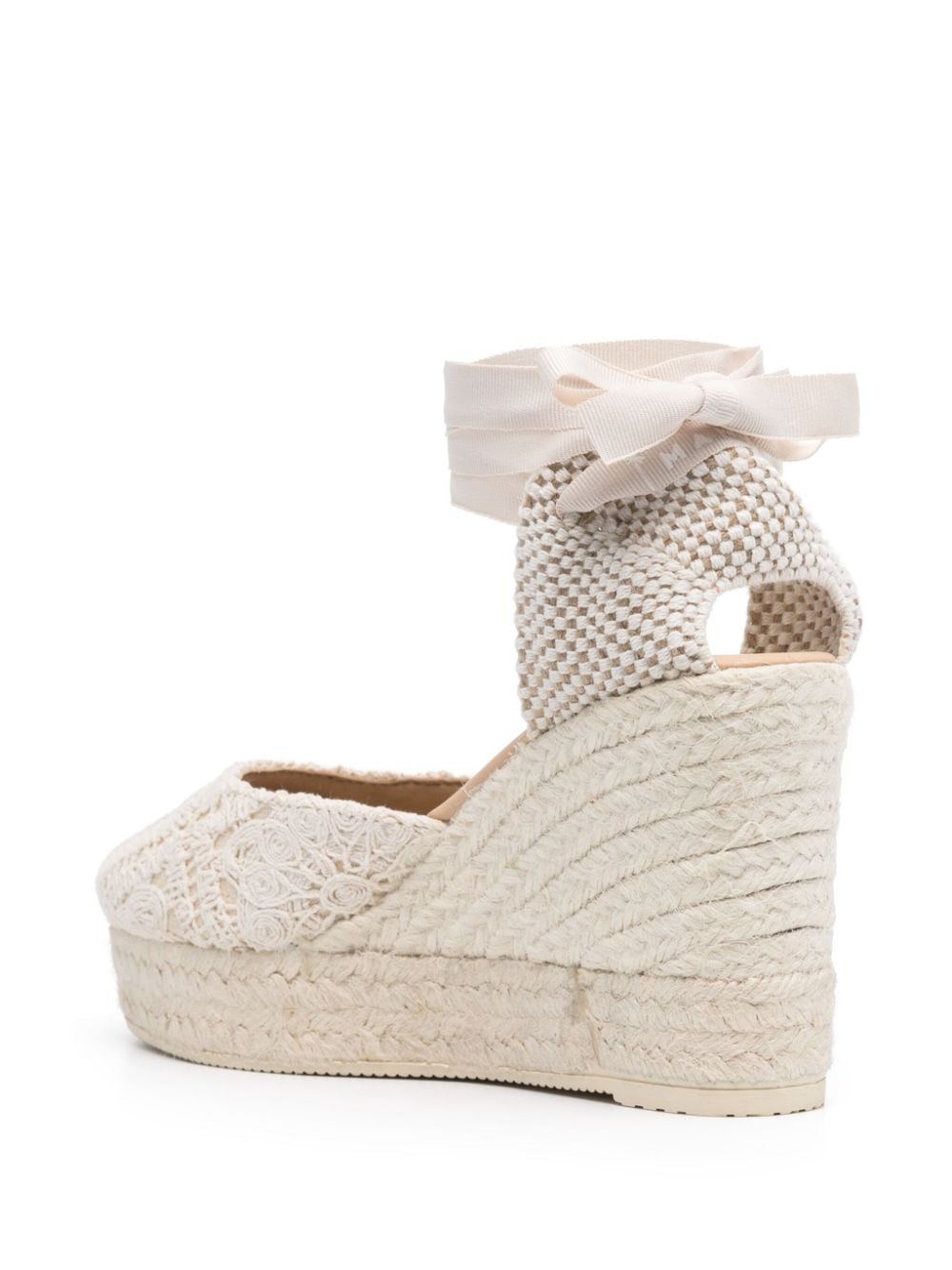 Manebí Manebí Manebi Yucatán Crochet Wedge Espadrilles