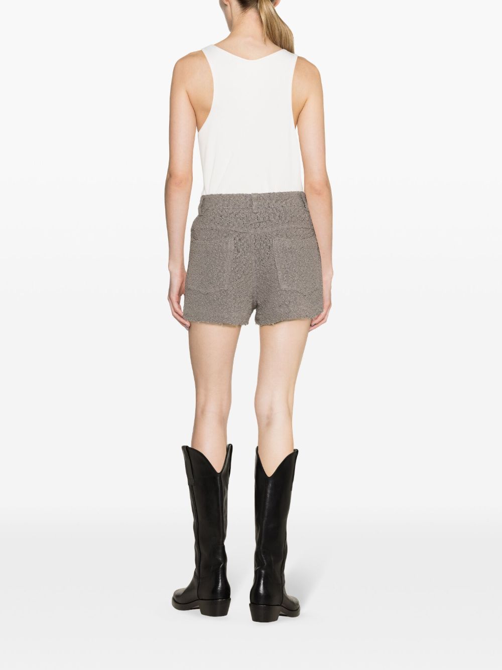 Iro Iro Daphna cotton blend shorts