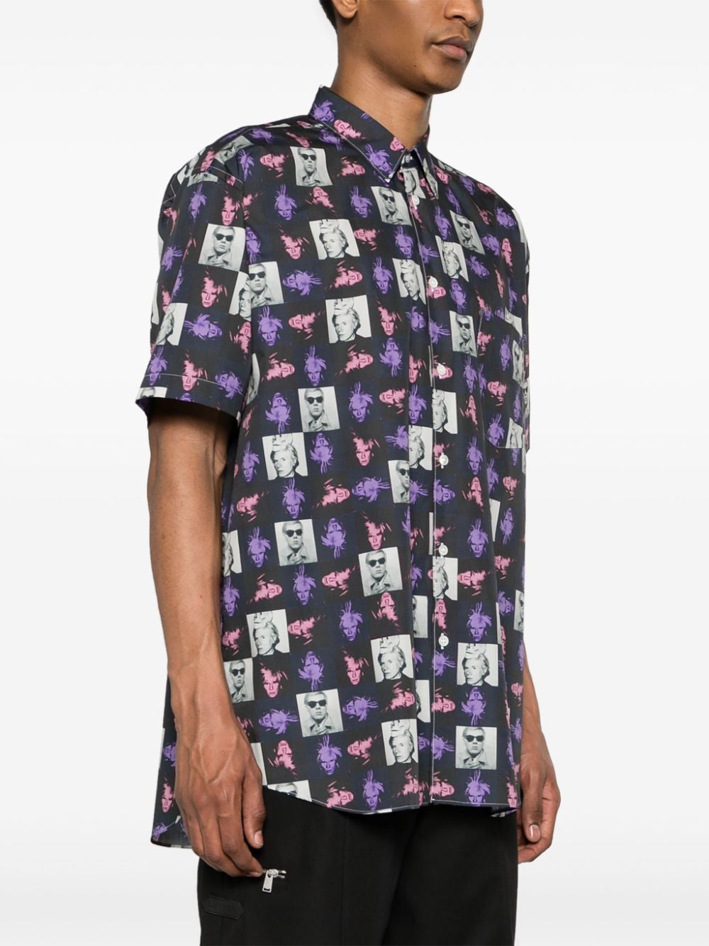 Comme Des Garcons Comme Des Garcons Andy Warhol print shirt
