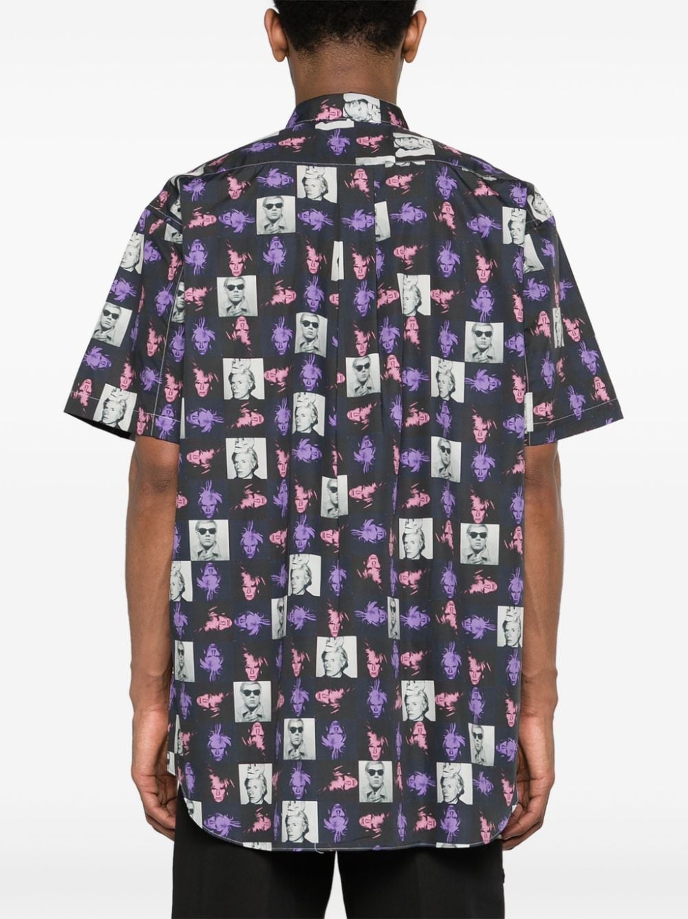 Comme Des Garcons Comme Des Garcons Andy Warhol print shirt
