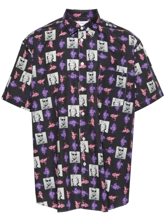 Comme Des Garcons Comme Des Garcons Andy Warhol print shirt
