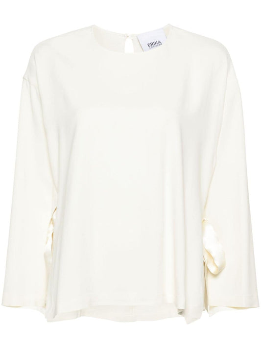Erika Cavallini Semi-Couture Erika Cavallini Semi-Couture Cady texture blouse