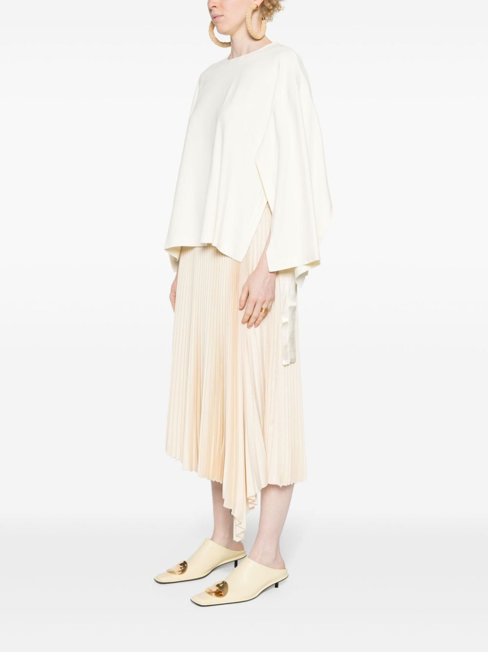 Erika Cavallini Semi-Couture Erika Cavallini Semi-Couture Cady texture blouse