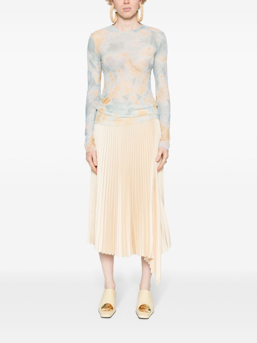 Erika Cavallini Semi-Couture Erika Cavallini Semi-Couture Long sleeve printed t-shirt