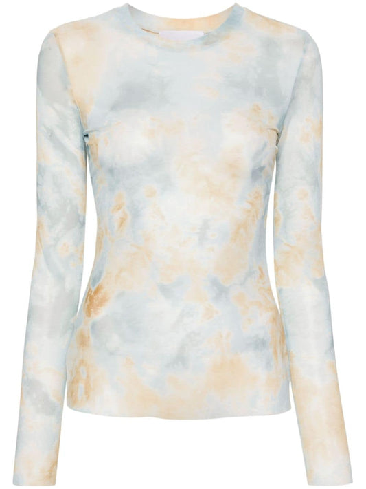 Erika Cavallini Semi-Couture Erika Cavallini Semi-Couture Long sleeve printed t-shirt