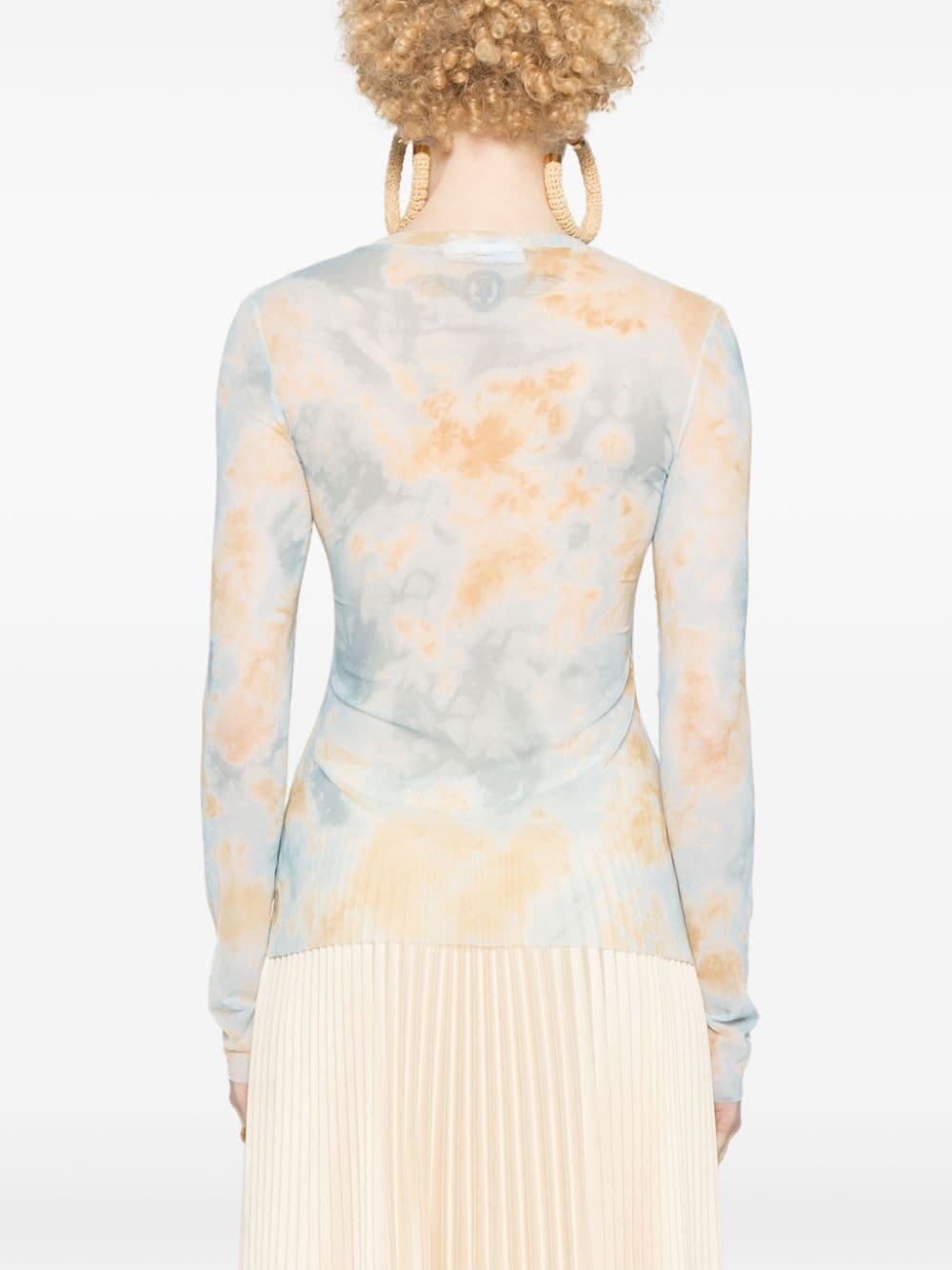 Erika Cavallini Semi-Couture Erika Cavallini Semi-Couture Long sleeve printed t-shirt