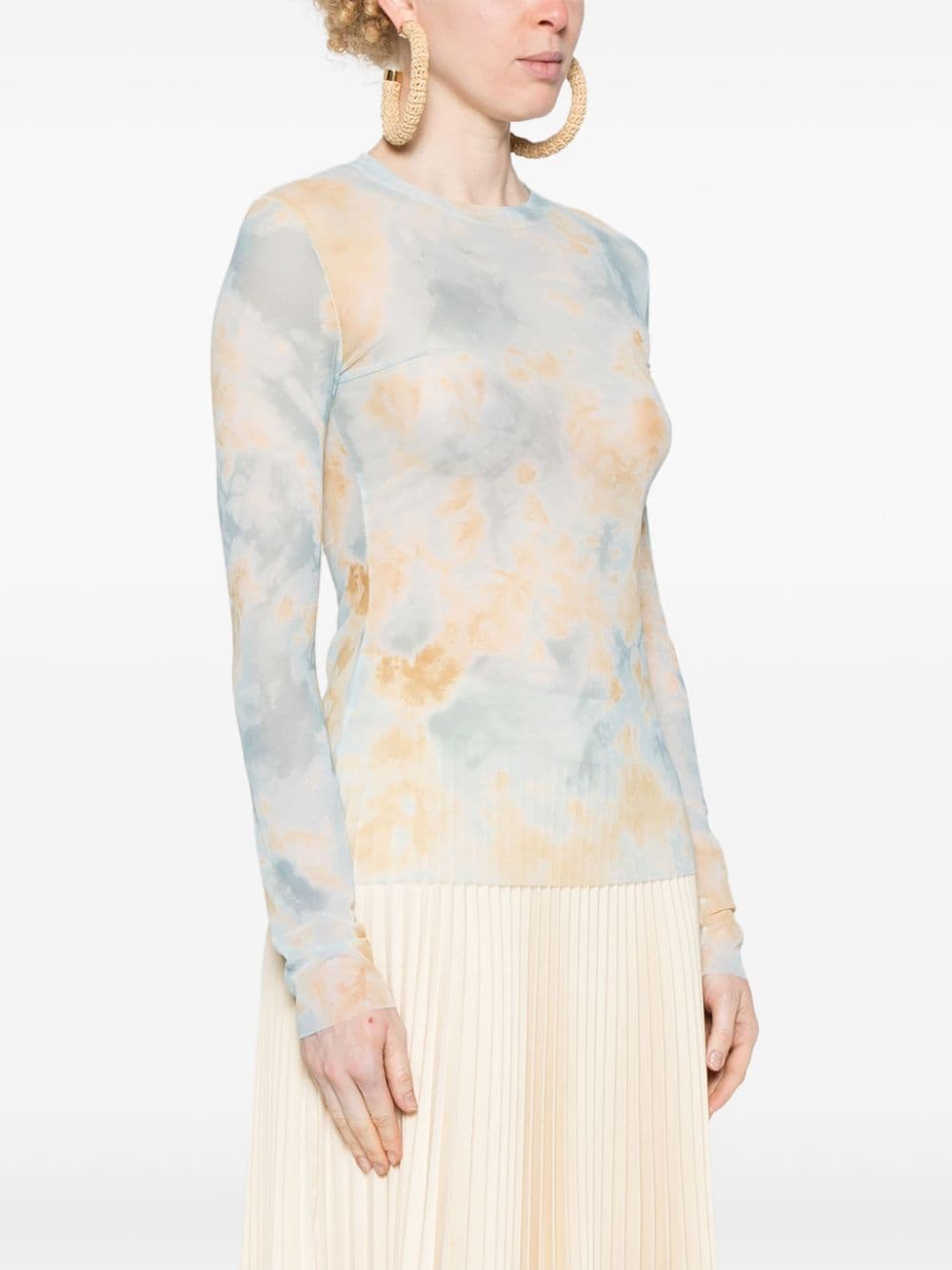 Erika Cavallini Semi-Couture Erika Cavallini Semi-Couture Long sleeve printed t-shirt