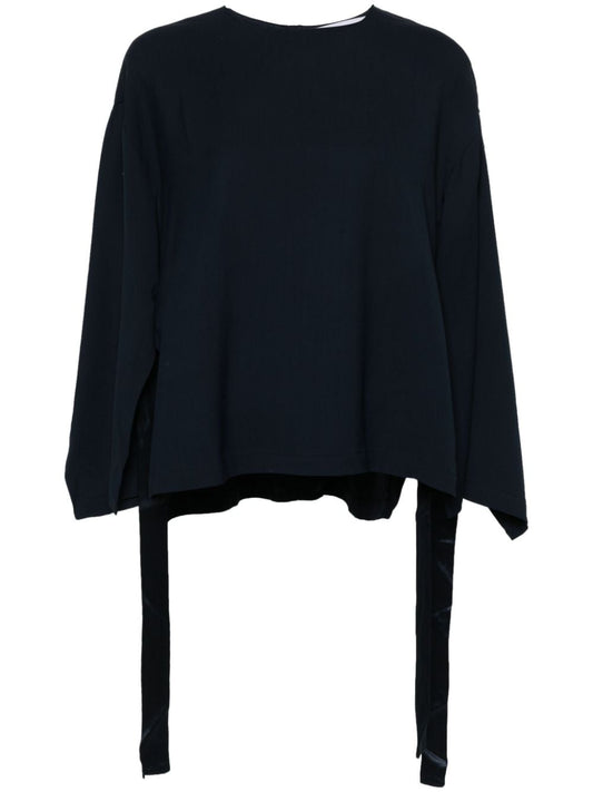 Erika Cavallini Semi-Couture Erika Cavallini Semi-Couture Cady texture blouse