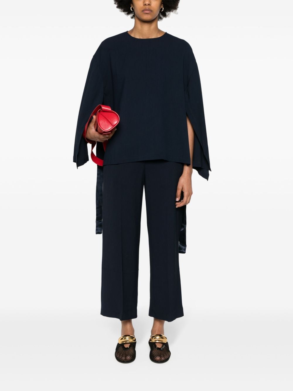 Erika Cavallini Semi-Couture Erika Cavallini Semi-Couture Wide-leg trousers