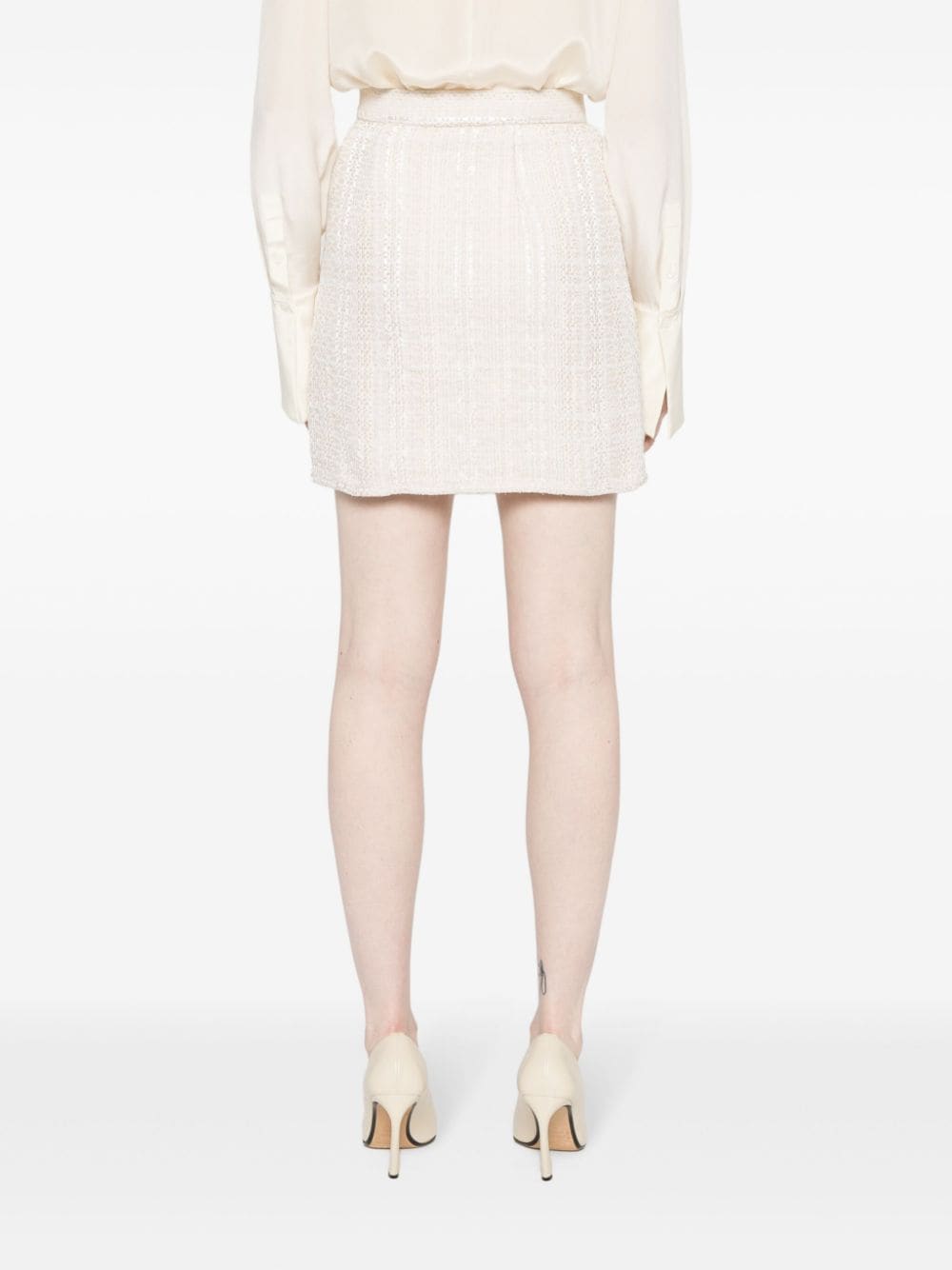 Iro Iro Cotton blend wrapped skirt