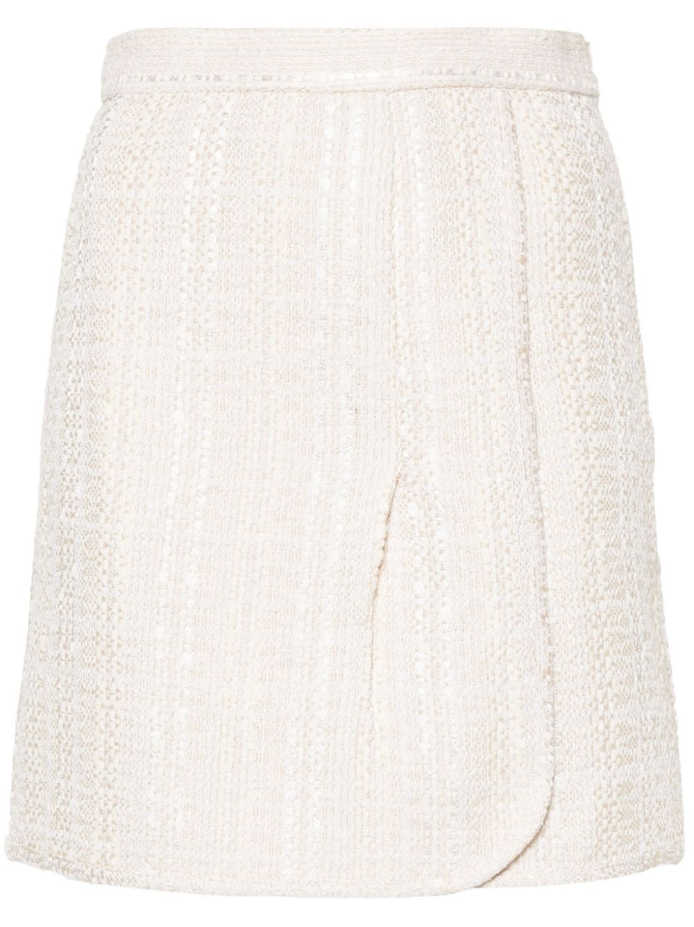 Iro Iro Cotton blend wrapped skirt