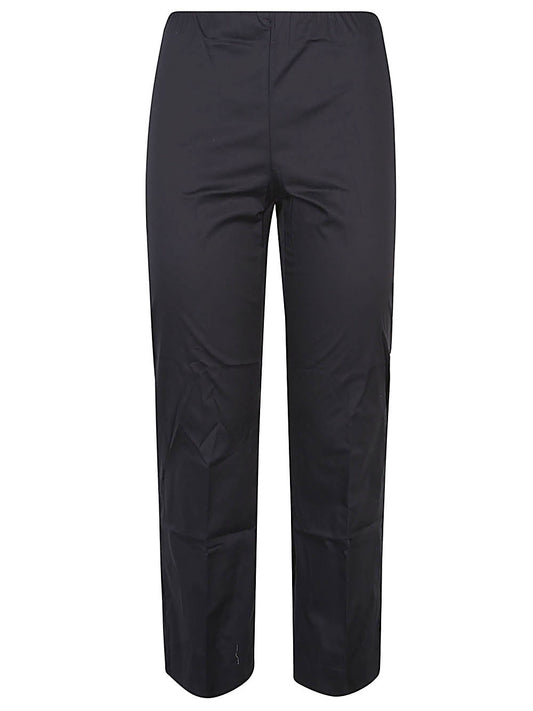 Liviana Conti Liviana Conti Cotton blend cropped flared trousers