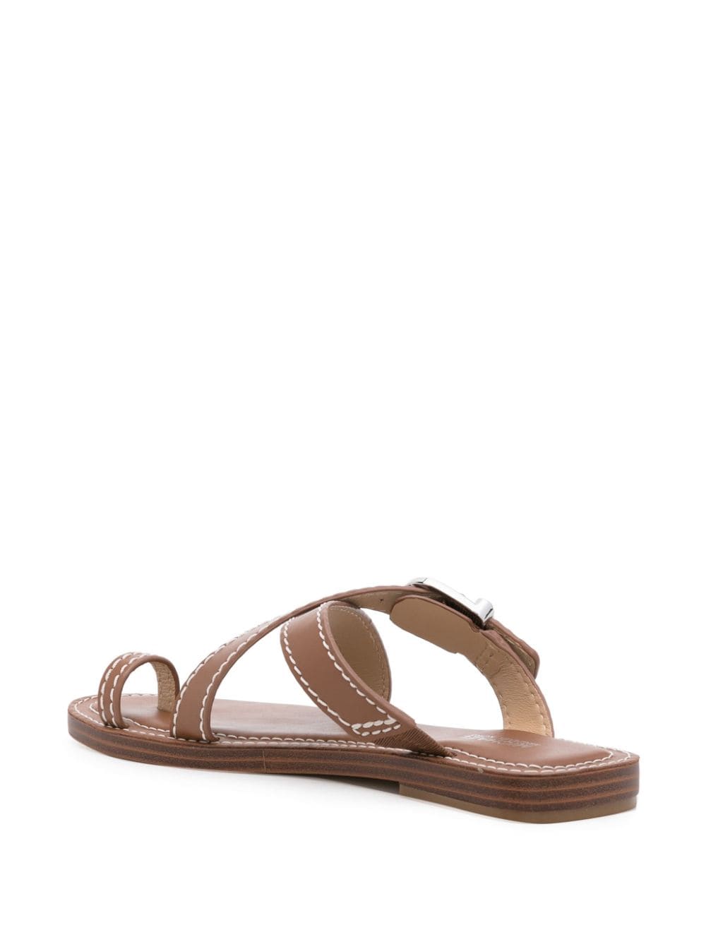 MMK MMK Michael Michael Kors Ashton leather flat sandals.