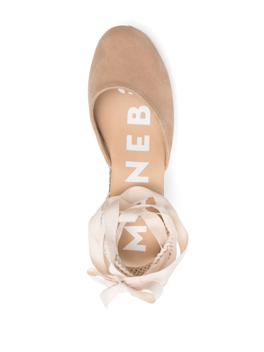 Manebí Manebí Hamptons suede wedge espadrille