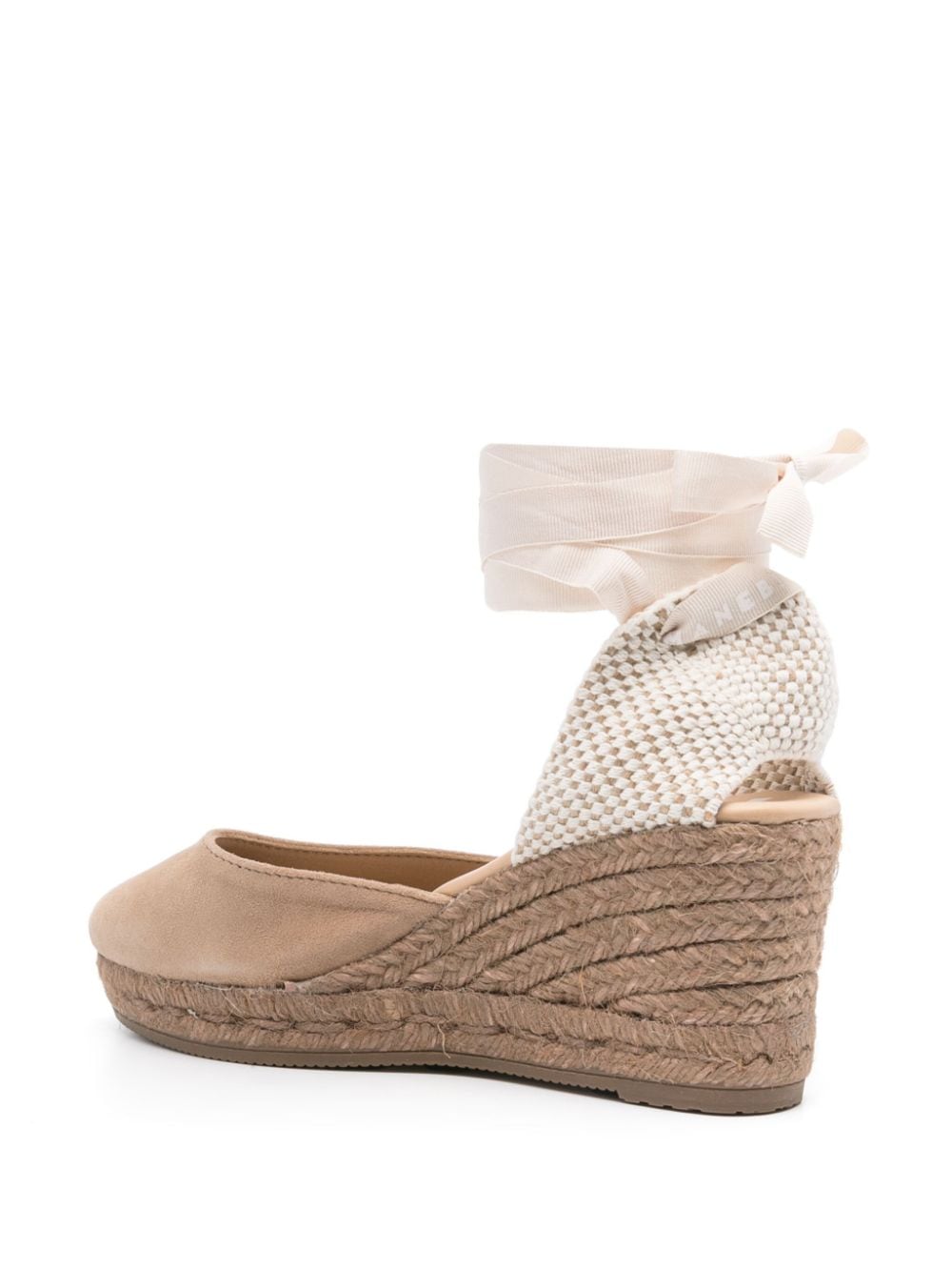 Manebí Manebí Hamptons suede wedge espadrille
