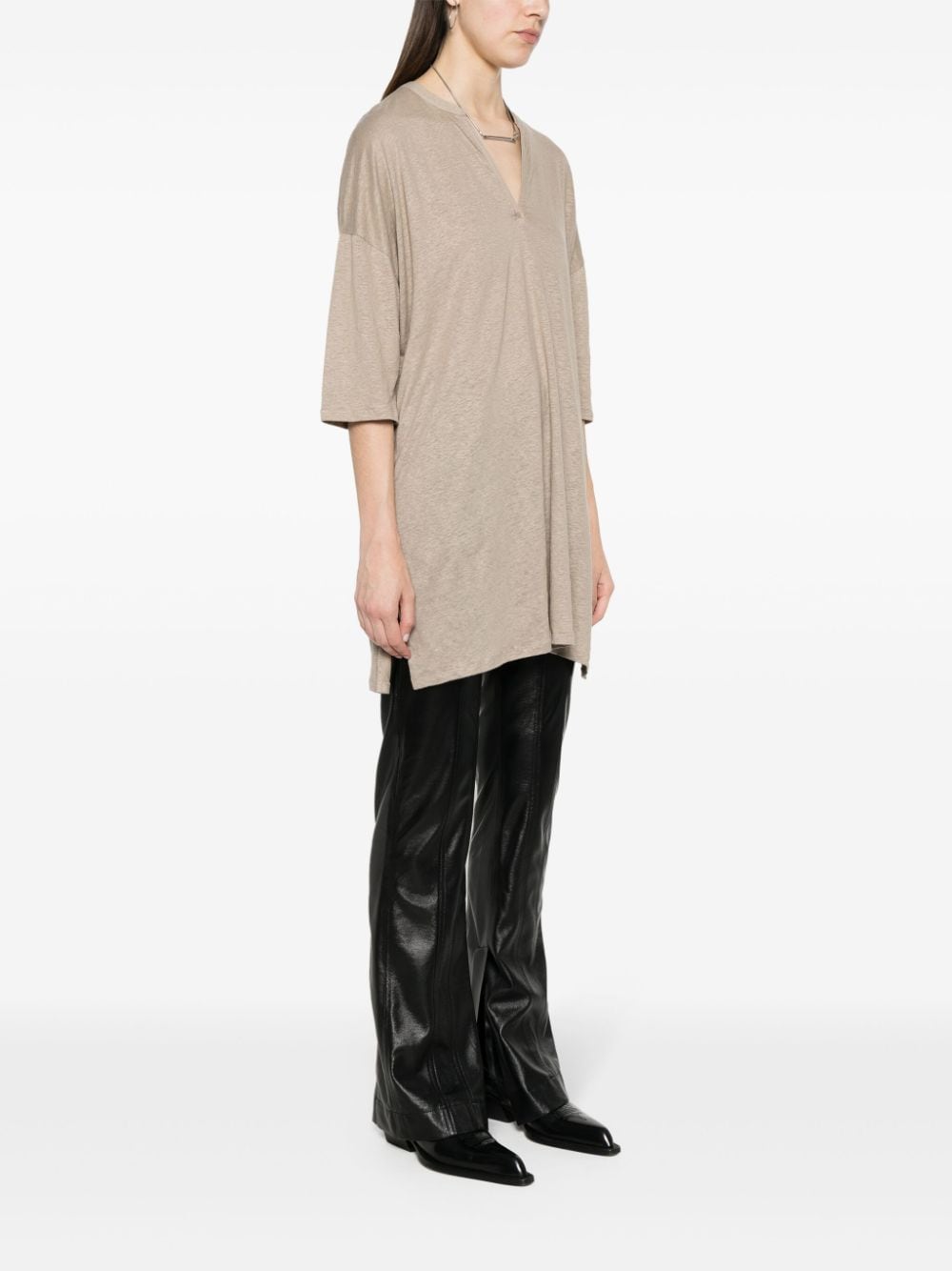 Majestic Majestic Conscious Criteria page Linen blend tunic dress