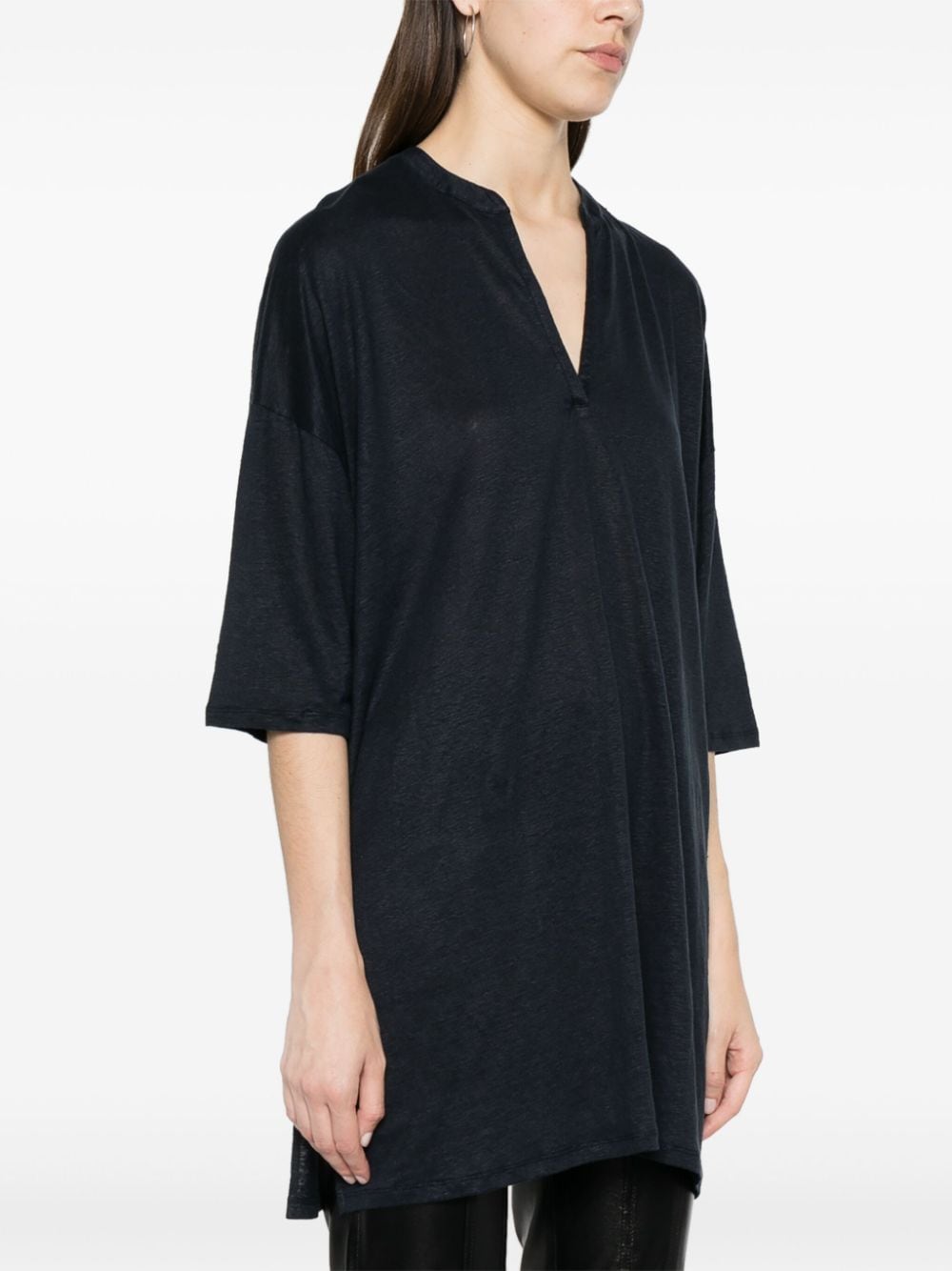 Majestic Majestic Conscious Criteria page Linen blend tunic dress