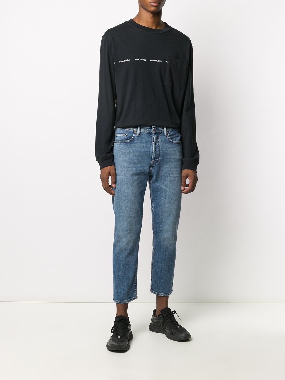 جينز ضيق من القطن العضوي من Acne Studios