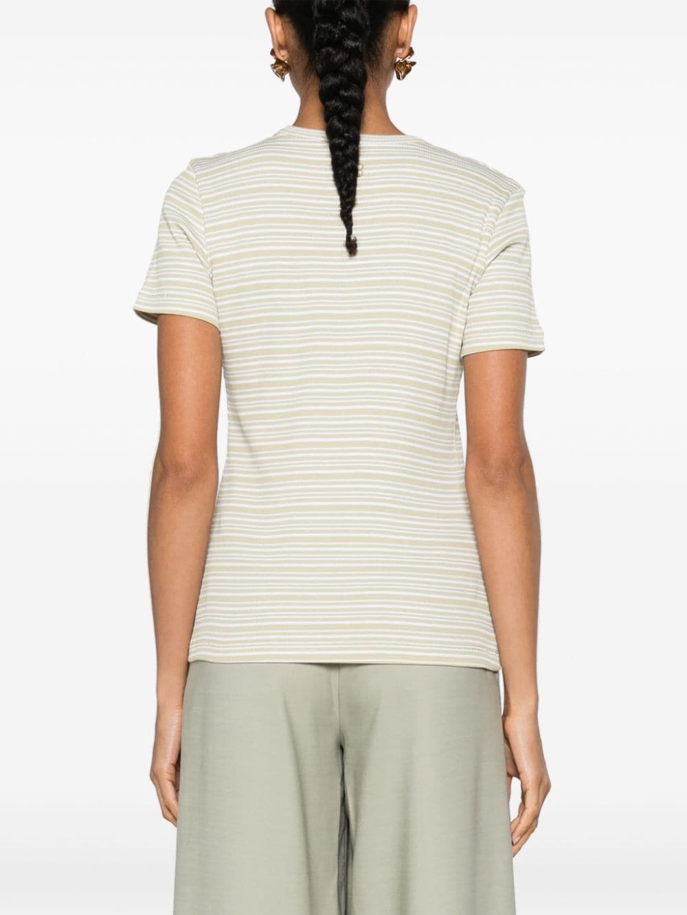 Filippa K Filippa K Conscious Criteria page Striped cotton t-shirt