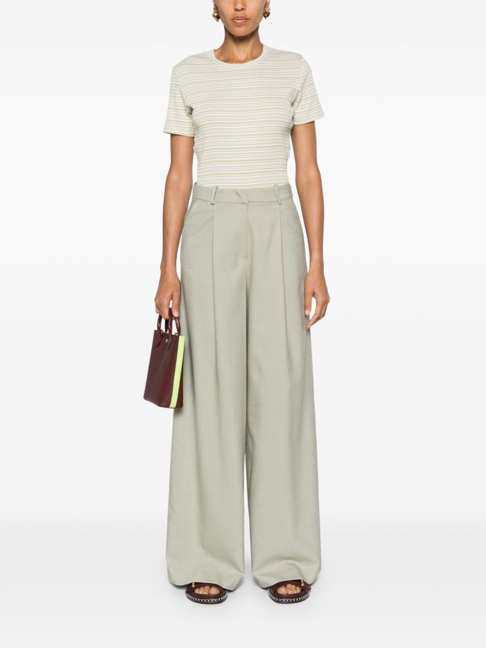 Filippa K Filippa K Conscious Criteria page Striped cotton t-shirt