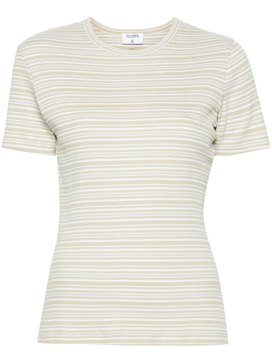 Filippa K Filippa K Conscious Criteria page Striped cotton t-shirt