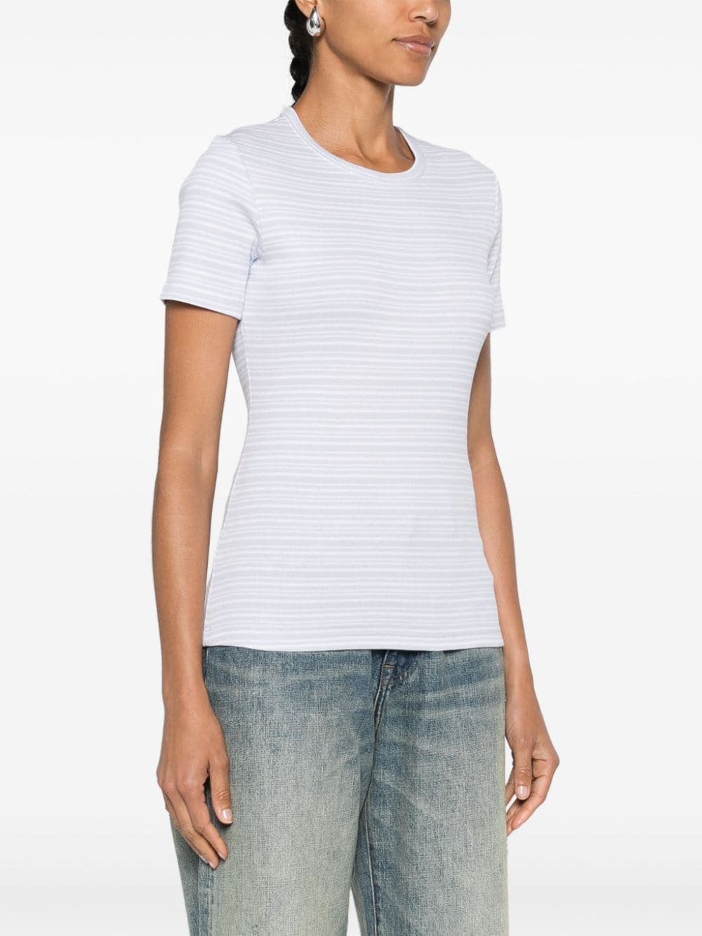 Filippa K Filippa K Conscious Criteria page Striped cotton t-shirt