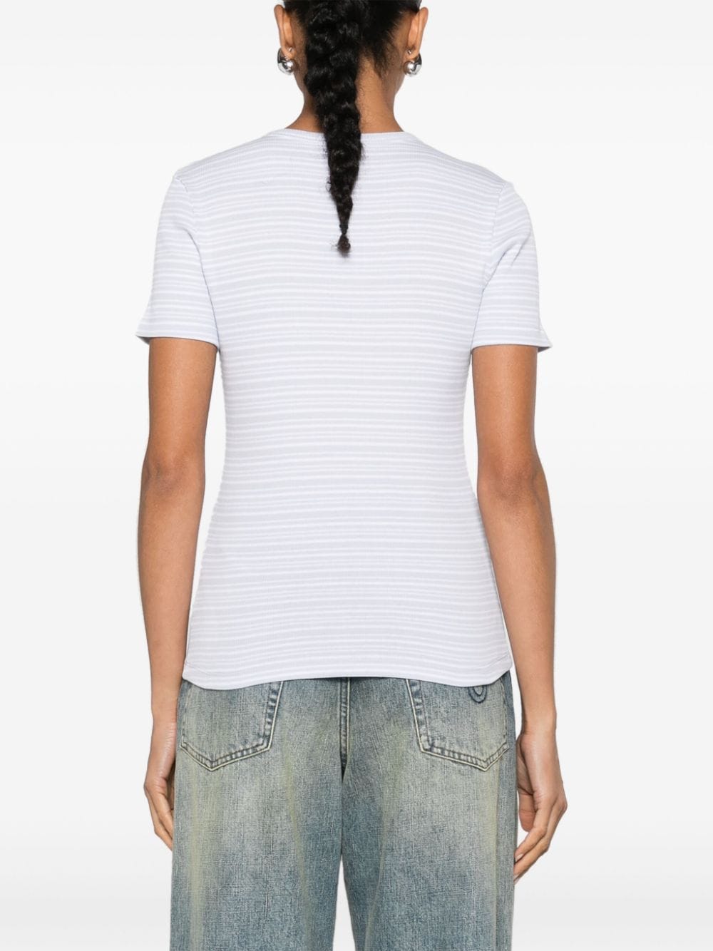 Filippa K Filippa K Conscious Criteria page Striped cotton t-shirt