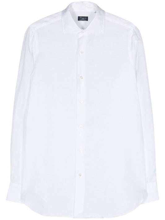 Finamore 1925 Napoli Finamore 1925 Napoli Cotton and linen blend shirt
