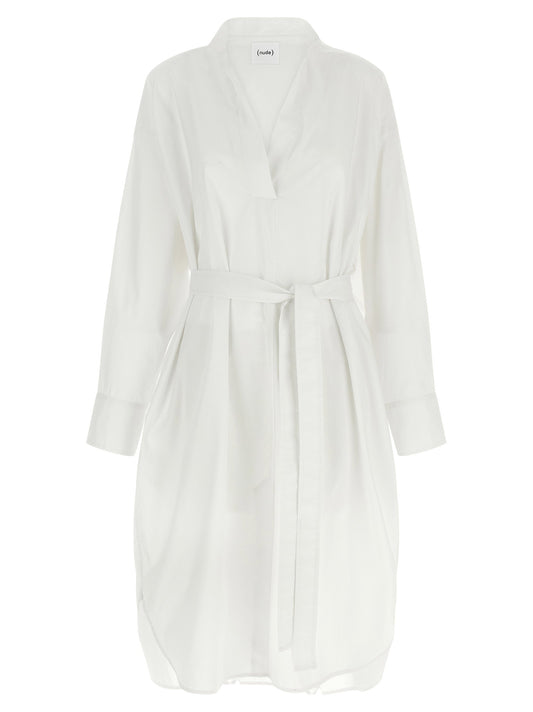 Nude Chemisier Dress