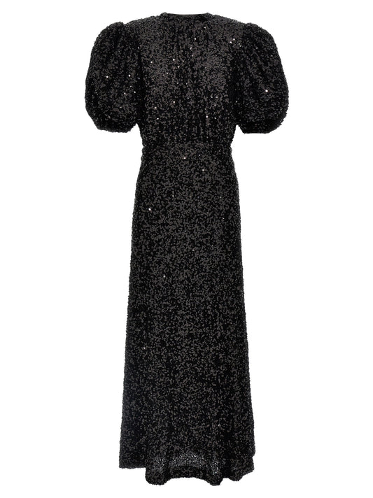 Rotate Birger Christensen Sequin Midi Dress