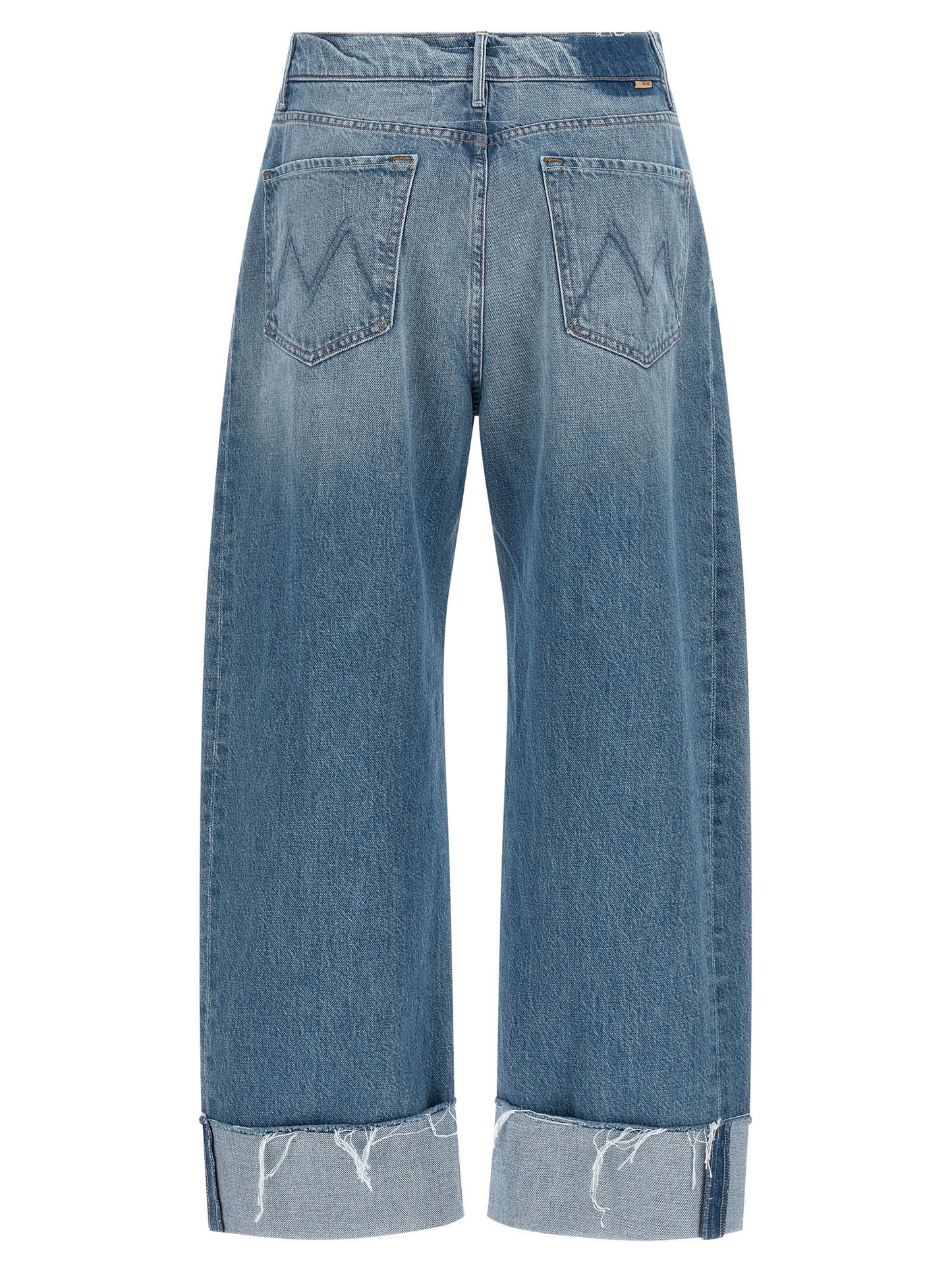 Mother Mother The Half-pipe Ankle Cuff Fray Jeans