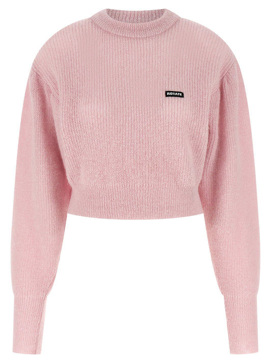 Rotate Birger Christensen Knit Puff Sweater
