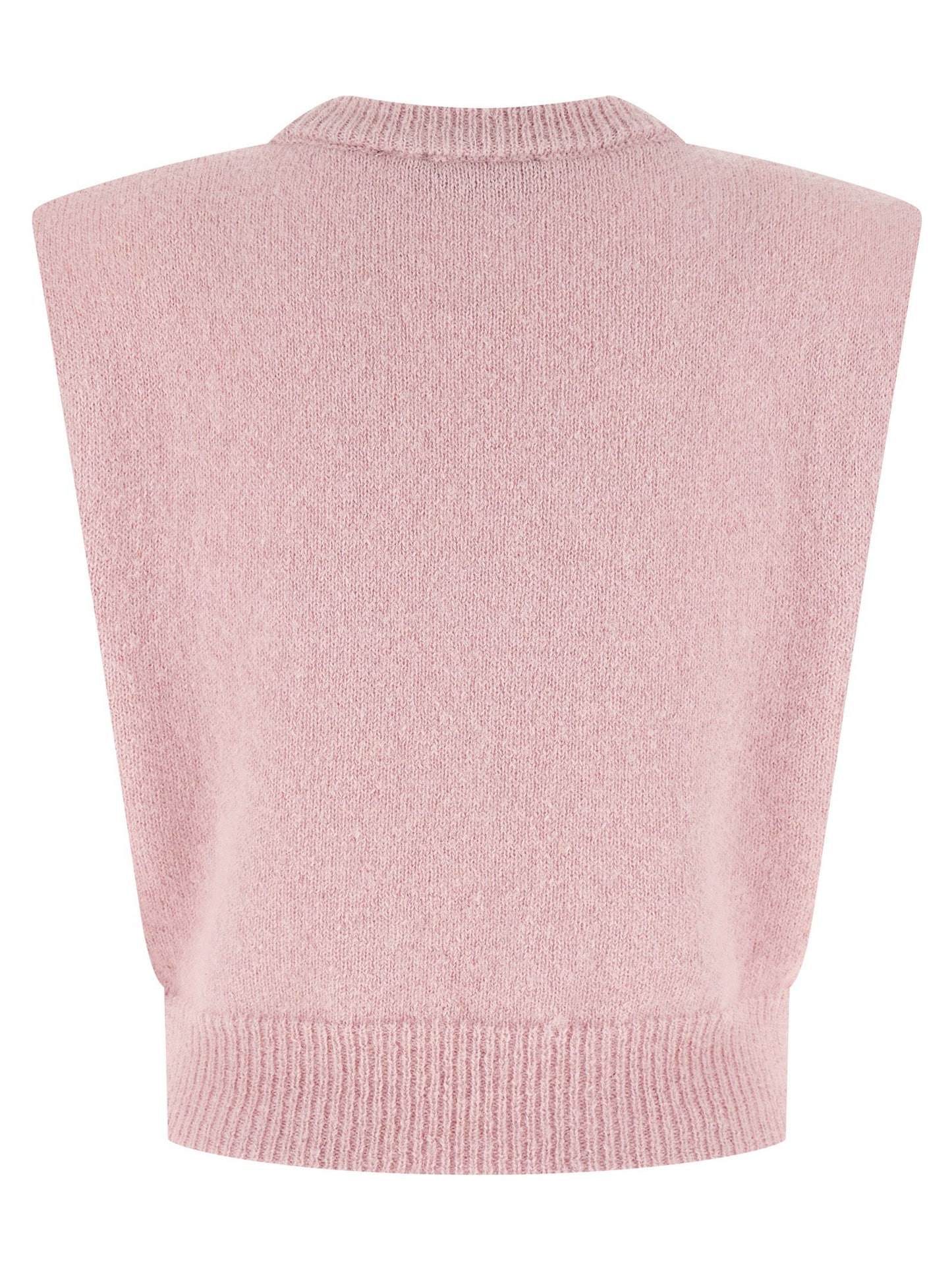 Rotate Birger Christensen Knit Cropped Vest