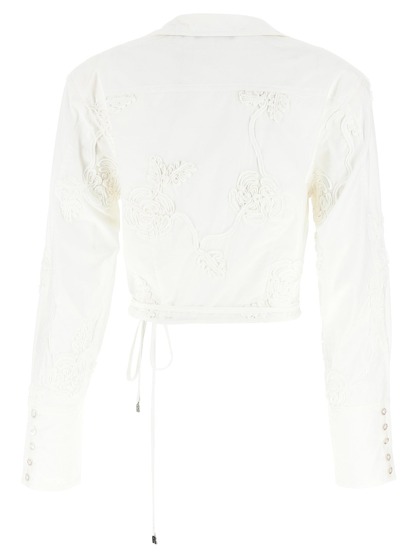 Rotate Birger Christensen Wrap Cotton Shirt