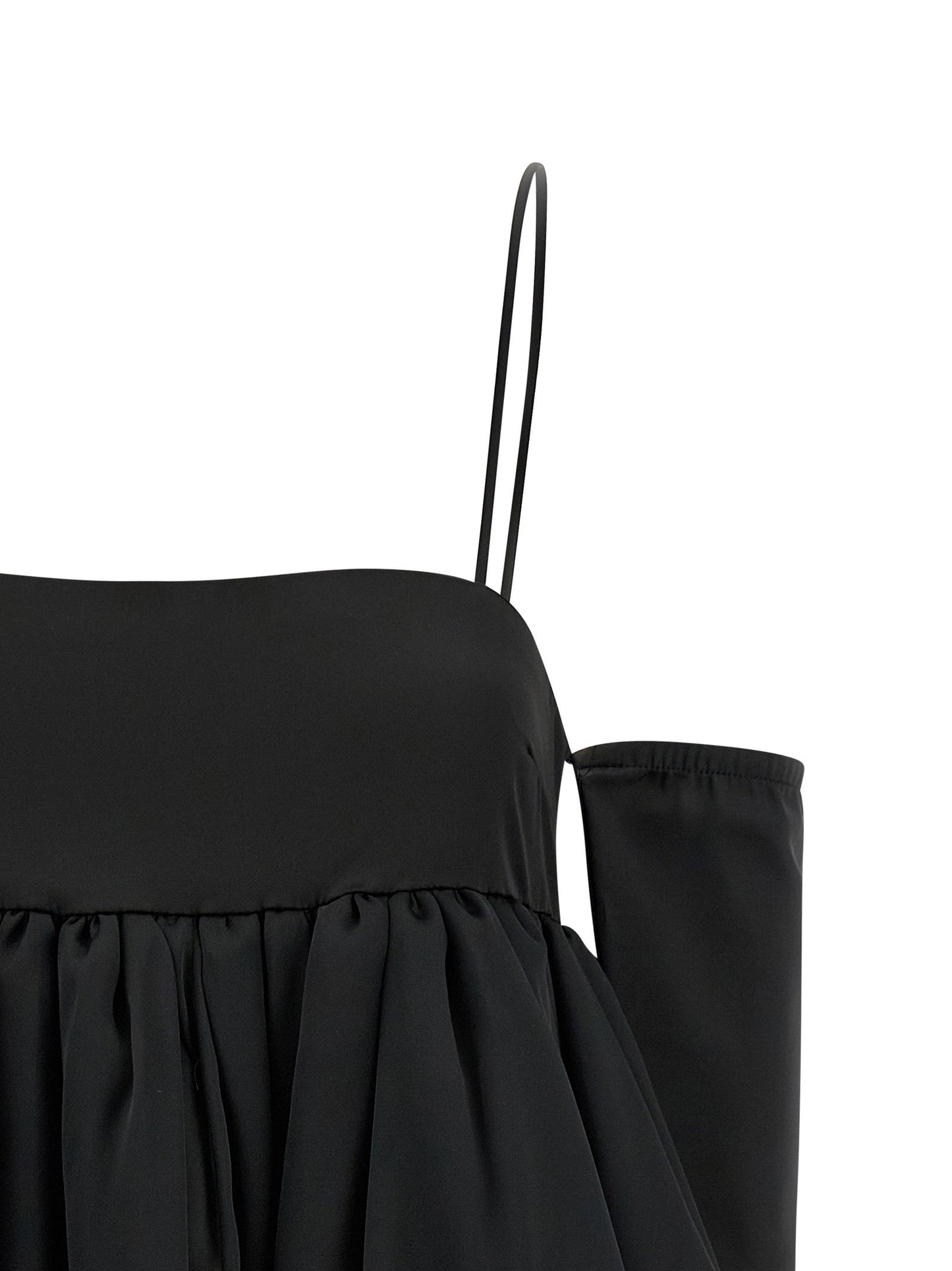 فستان Rotate Birger Christensen Satin Le Bubble