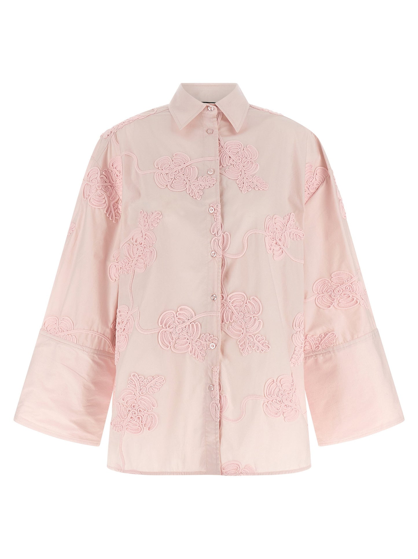 Rotate Birger Christensen Floral Embroidery Shirt