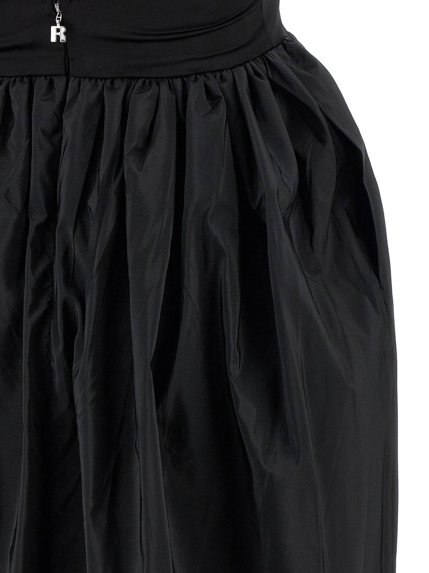 Rotate Birger Christensen Satin Taffeta Maxi Dress