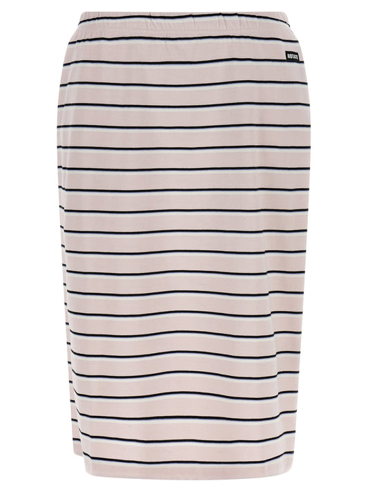 Rotate Birger Christensen Jersey Midi Skirt